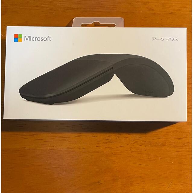 Microsoft(マイクロソフト)のMicrosoft ARC MOUSE BLACK ELG-00007 スマホ/家電/カメラのPC/タブレット(PC周辺機器)の商品写真