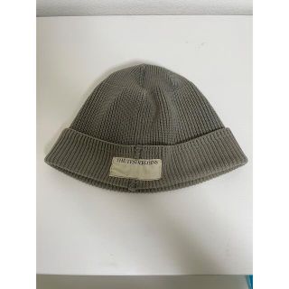 テンダーロイン(TENDERLOIN)のBEANIE COTTON ビーニー グレー　美品　レアカラー(ニット帽/ビーニー)