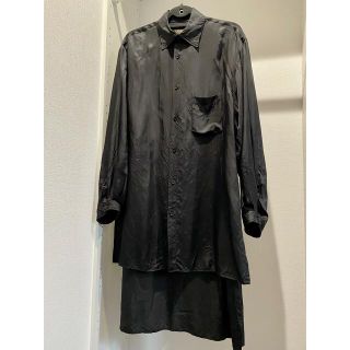 ヨウジヤマモト(Yohji Yamamoto)のy's bang on! 後ろロングシャツ キュプラ yohji ヨウジヤマモト(シャツ)