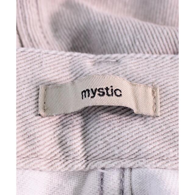 mystic(ミスティック)のミスティック　mystic ホワイト　デニム レディースのパンツ(デニム/ジーンズ)の商品写真