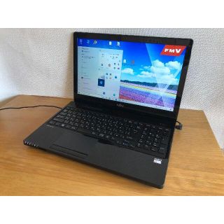 フジツウ(富士通)の高速 Fujitsu ノートパソコン Office　美品(ノートPC)