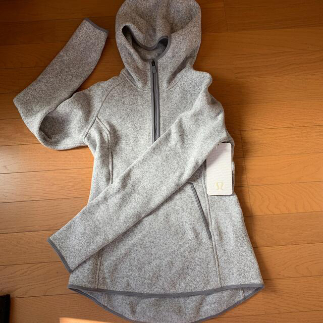 lululemon athletica hoodie size 6 ダークグレー