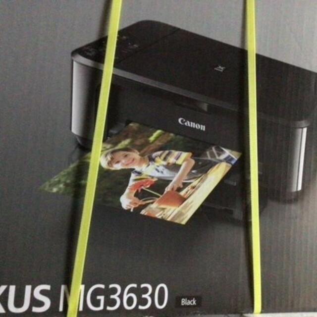 PC/タブレット新品未開封 Canon PIXUS MG3630 インクジェットプリンター