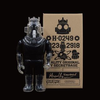 シークレットベース(SECRETBASE)のSecretBase BLACK HAL H-0249 ロボット(キャラクターグッズ)