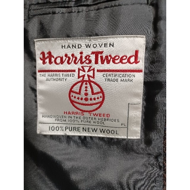 Harris Tweed(ハリスツイード)のHarristweed ハリスツイード ジャケットベストセット メンズのジャケット/アウター(テーラードジャケット)の商品写真