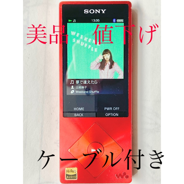 美品 ソニー SONY ウォークマン nw A25 充電コード付き