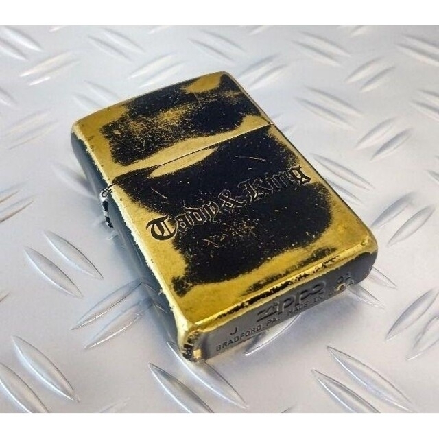 ZIPPO TADY&KING Damage processing 2001年製