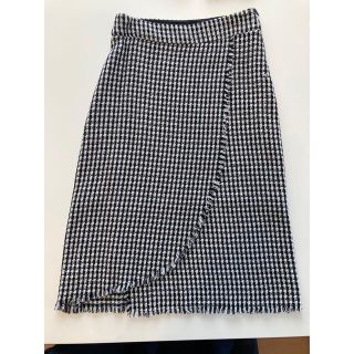 ザラ(ZARA)のZARA ラップ風スカート(ひざ丈スカート)