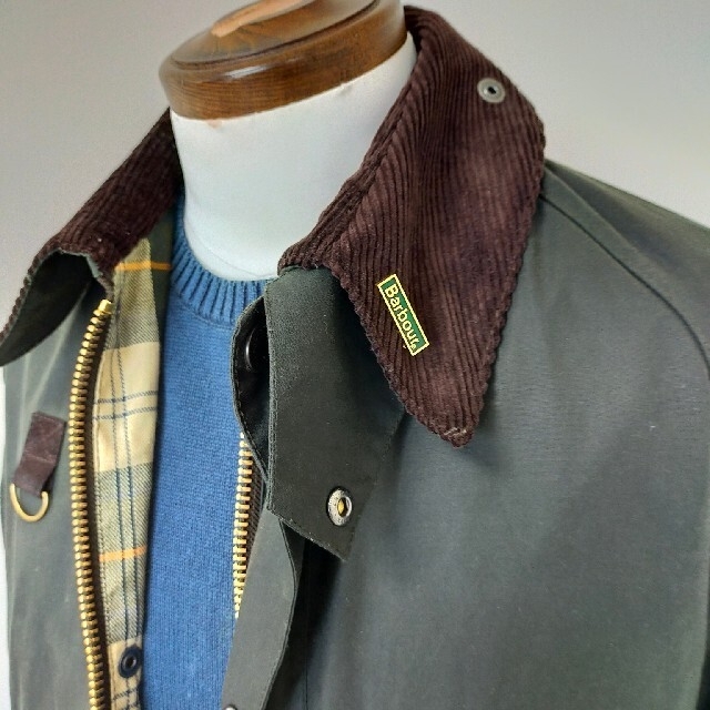 Barbour(バーブァー)のBarbour SPEY WAXED COTTON/ブラック/L メンズのジャケット/アウター(ミリタリージャケット)の商品写真