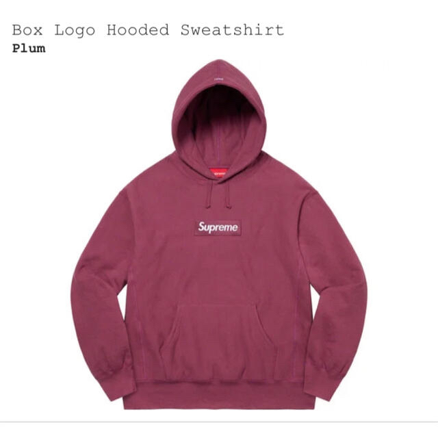 Box Logo Hooded Sweatshirt 2021 week16