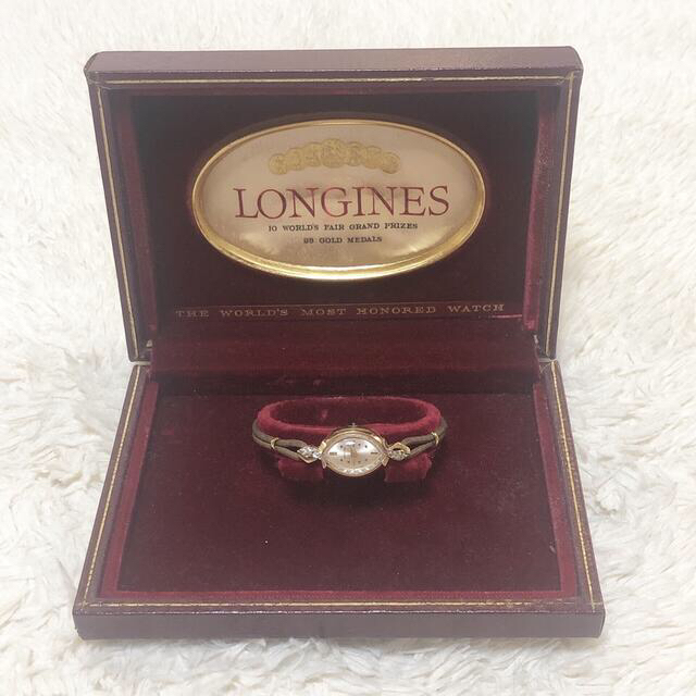 LONGINES(ロンジン)の野菜販売など様専用【ジャンク品】アンティーク腕時計/ロンジン レディースのファッション小物(腕時計)の商品写真