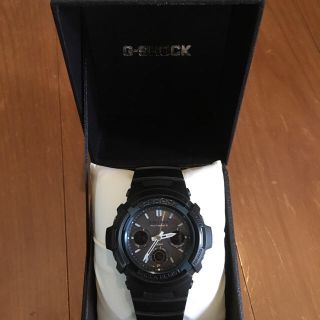 美品 CASIO G-SHOCK 5230 ブラック＆レッド　電波ソーラー時計