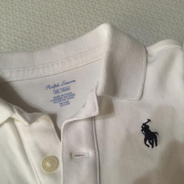 Ralph Lauren(ラルフローレン)のラルフローレンベビー　ロンパースとポロシャツ キッズ/ベビー/マタニティのベビー服(~85cm)(ロンパース)の商品写真