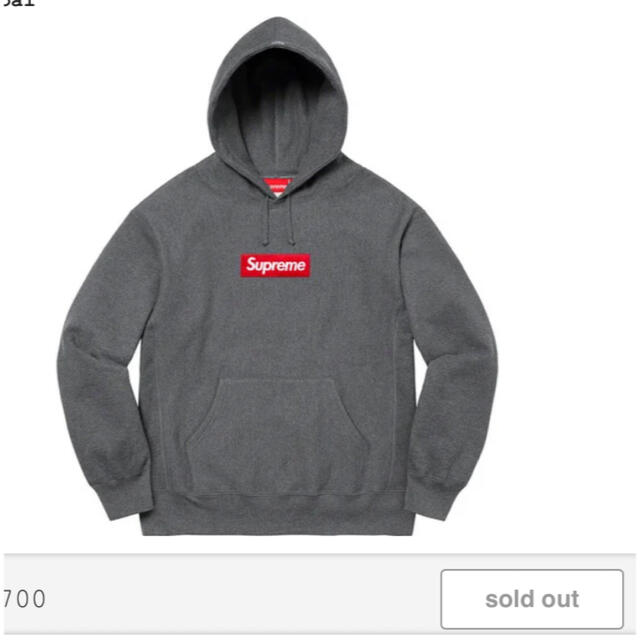 Supreme - Supreme Box Logo Hooded Sweatshirt   最安値