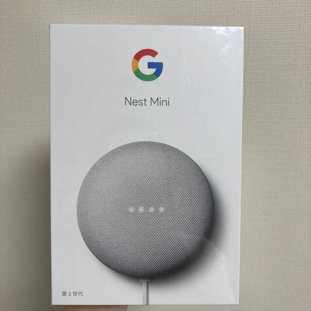 Google(グーグル)の【Wさん専用】Google Nest Mini スマホ/家電/カメラのオーディオ機器(スピーカー)の商品写真