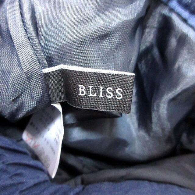 BLISS POINT(ブリスポイント)のブリスポイント BLISSPOINT スカート フレア ひざ丈 M 紺 レディースのスカート(ひざ丈スカート)の商品写真