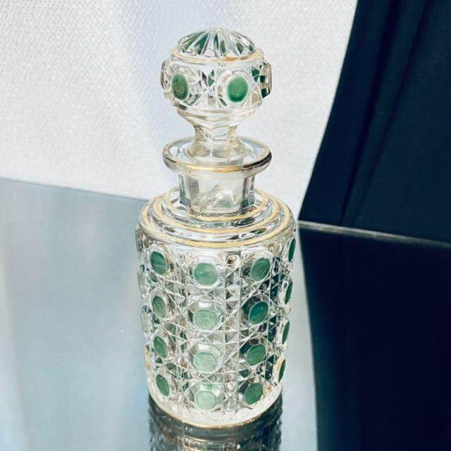 輝くオールドバカラ☆Baccarat ディアマンピエーリーの香水瓶☆-