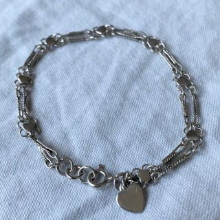 エディットフォールル(EDIT.FOR LULU)の【匿名配送】【限定】Vintage ♡Charm SV925Bracelet(ブレスレット/バングル)