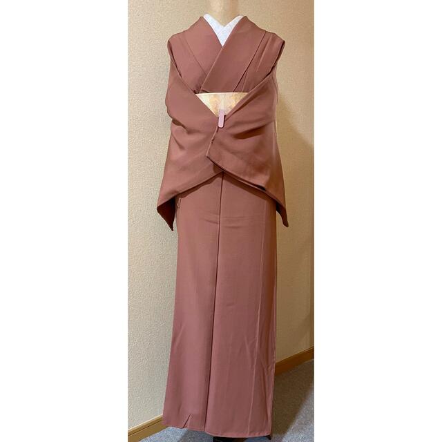 正絹着物#色無地#一つ紋#丸に梅鉢 - recantolarfeliz.com.br