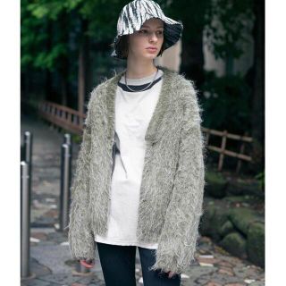 トーガ(TOGA)のPERVERZE Crash Knit Cardigan(カーディガン)