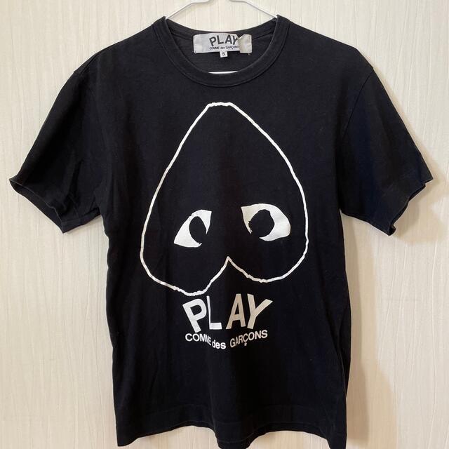 COMME des GARCONS(コムデギャルソン)のギャルソン プレイ　Tシャツ　S レディースのトップス(Tシャツ(半袖/袖なし))の商品写真