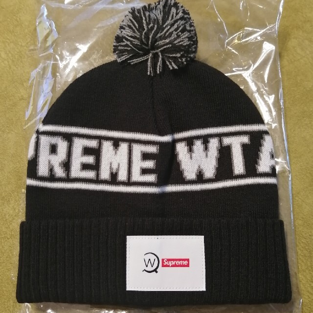 メンズSupreme WTAPS Beanie Black ブラック 黒 ニット帽