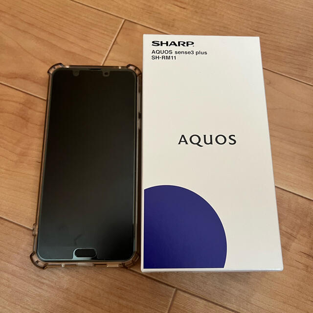 AQUOS(アクオス)のAQUOS sense3 plus sharp スマホ/家電/カメラのスマートフォン/携帯電話(スマートフォン本体)の商品写真