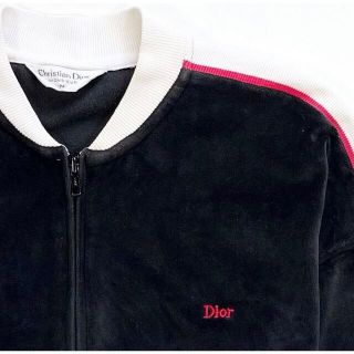 Christian Dior vintage ベロア トラックジャケット