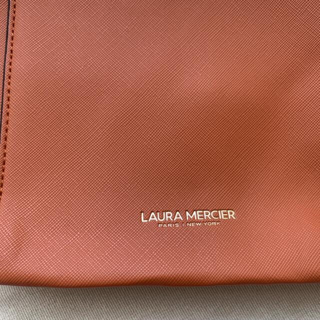 laura mercier(ローラメルシエ)のローラメルシエ　ブラウン　レザー　ポーチ レディースのファッション小物(ポーチ)の商品写真