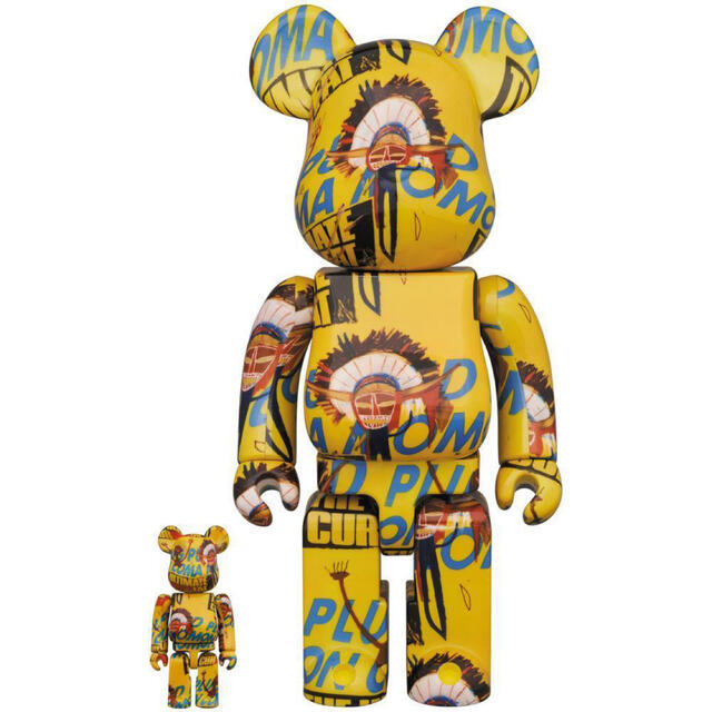 BE＠RBRICK BASQUIAT #2 100％ & 400％