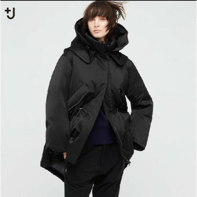 28%割引 国内最安値 UNIQLO - ユニクロ ジルサンダー S ダウン 卸し売り購入 ☆ イタリアインディペンデント ダウンジャケット ブラック ダウン M 伊製 ダウンジャケット