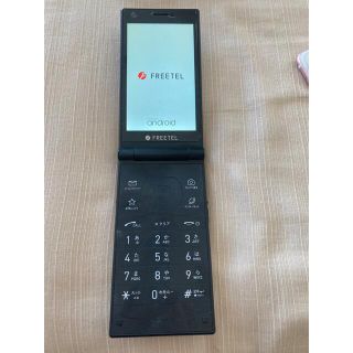 フリーテル(FREETEL)のFREETEL MUSASHI  ブラック　ハヤブサ様(スマートフォン本体)