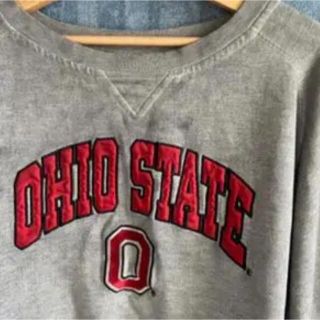 チャンピオン(Champion)のGENUINE STUFF / OHIO STATE刺繍オーバーサイズトレーナー(スウェット)