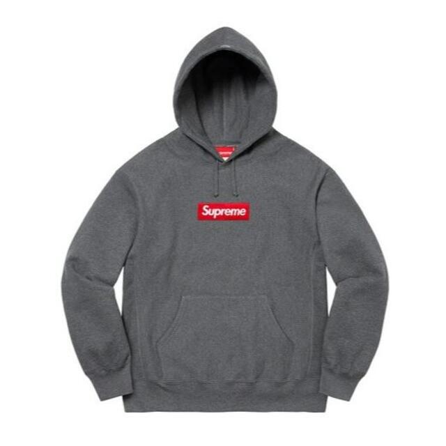 Box Logo Hooded Sweatshirt　Charcoal　Ｌサイズ