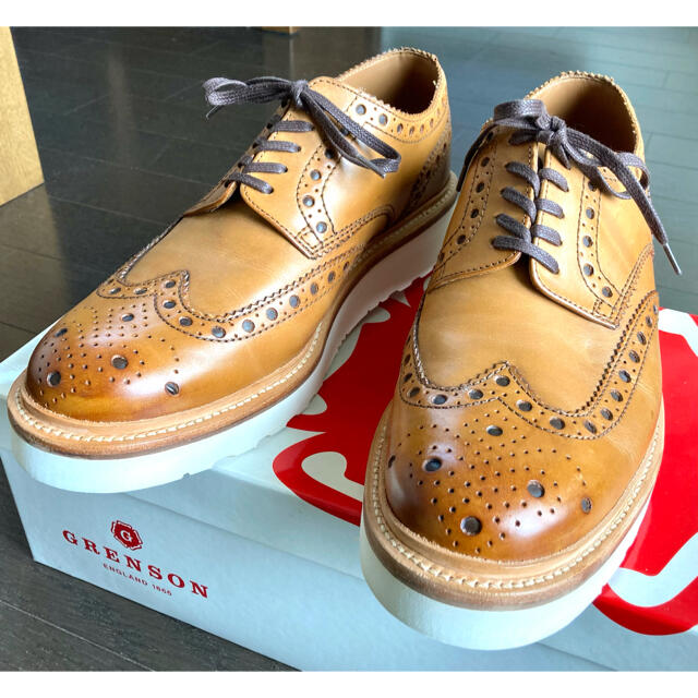 グレンソン GRENSON ARCHIE V ほぼ未使用品ドレス/ビジネス