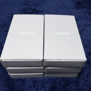 アクオス(AQUOS)のAQUOS sense6  simフリー 6台セット★SH-M19 SHARP(スマートフォン本体)