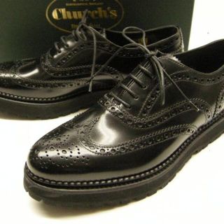 Church's - サイズ39.5□CHURCH'S□厚底ウイングチップシューズ□新品