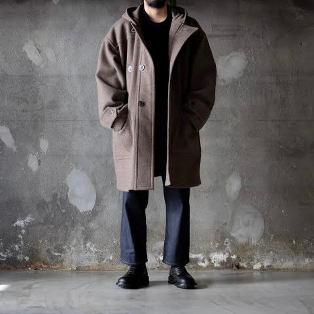 HERILL  Black sheep duffle coat サイズ1