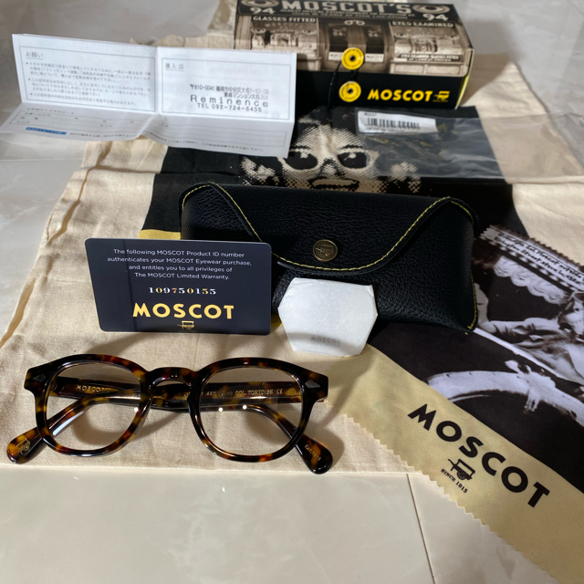 MOSCOT モスコット LEMTOSH TORTOISE 44