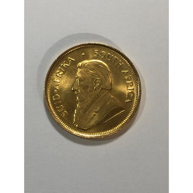 貨幣K22 クルーガーランド金貨 1/4オンス 約8.5g 1981年製　南アフリカ