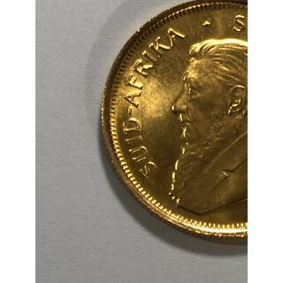 K22 クルーガーランド金貨 1/4オンス 約8.5g 1981年製　南アフリカ