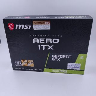 新品未開封MSI GeForce GTX 1660super(PCパーツ)