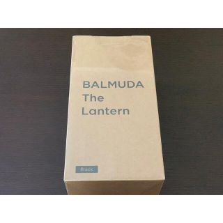 バルミューダ(BALMUDA)のBALMUDA The Lantern　L02A-BK(ライト/ランタン)