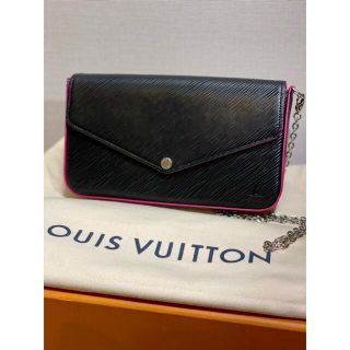 ルイヴィトン(LOUIS VUITTON)のルイヴィトン エピ　ポシェットフェリーチェ チェーンショルダーポーチ(ショルダーバッグ)