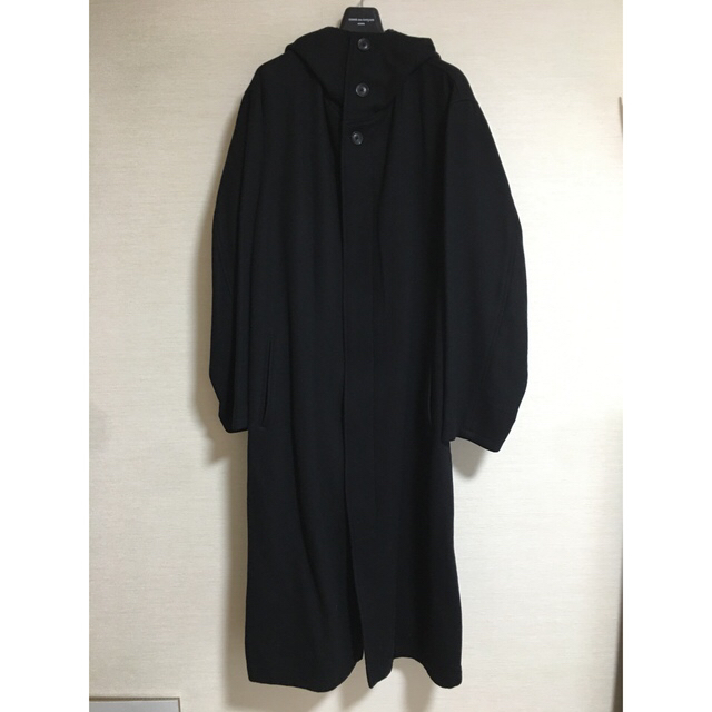 Yohji Yamamoto(ヨウジヤマモト)のyoshi様専用　18AW フーデッドコート Yohji Yamamoto メンズのジャケット/アウター(ステンカラーコート)の商品写真