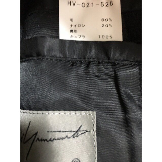 Yohji Yamamoto(ヨウジヤマモト)のyoshi様専用　18AW フーデッドコート Yohji Yamamoto メンズのジャケット/アウター(ステンカラーコート)の商品写真