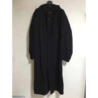 ヨウジヤマモト(Yohji Yamamoto)のyoshi様専用　18AW フーデッドコート Yohji Yamamoto(ステンカラーコート)