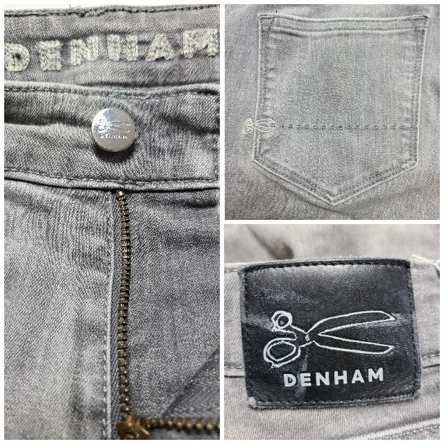 DENHAM デンハム MONROE BLG グレー W22 レディース