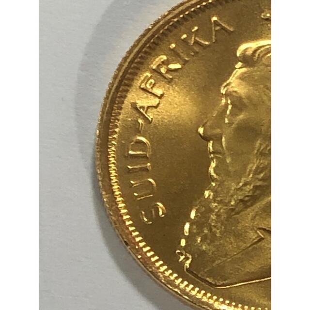 K22 クルーガーランド金貨 1/4オンス 約8.5g 1985年製　南アフリカ