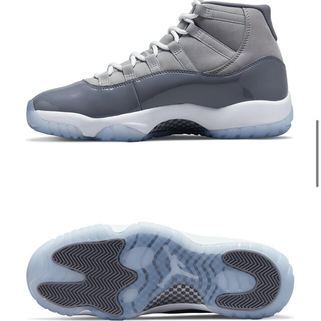 NIKE(ナイキ)のNIKE AIR JORDAN 11 Cool Grey 26.5cm メンズの靴/シューズ(スニーカー)の商品写真